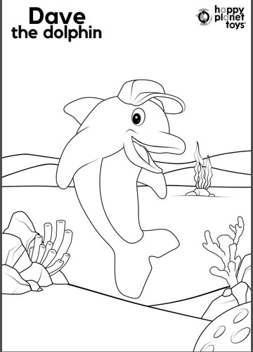 Colour in the Reef Rescue Crew