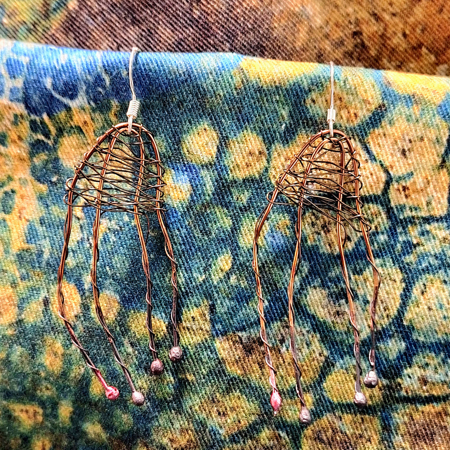 Aly de Groot Jellyfish Earrings - Organic