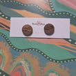 Load image into Gallery viewer, Boab Bub Wood Earrings - Croc Circle