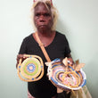 Load image into Gallery viewer, Tiwi Weaving - Blues Basket by Sandy