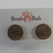 Load image into Gallery viewer, Starwin Social Enterprise, Boab Bub Wood Earrings - Croc Circle