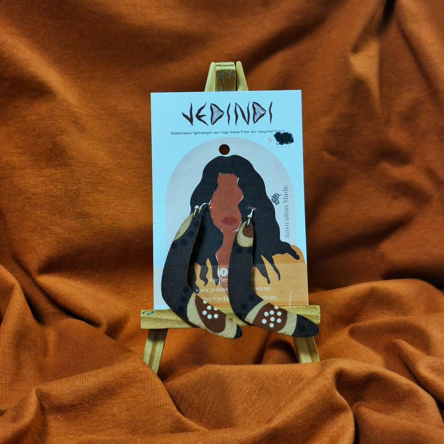 Jedindi Earrings: Madha by Jedess