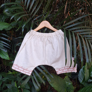 Boab Bub Hemp Shorts - Pink Croc