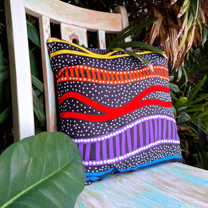 Jedess Cushion - Rainbow River