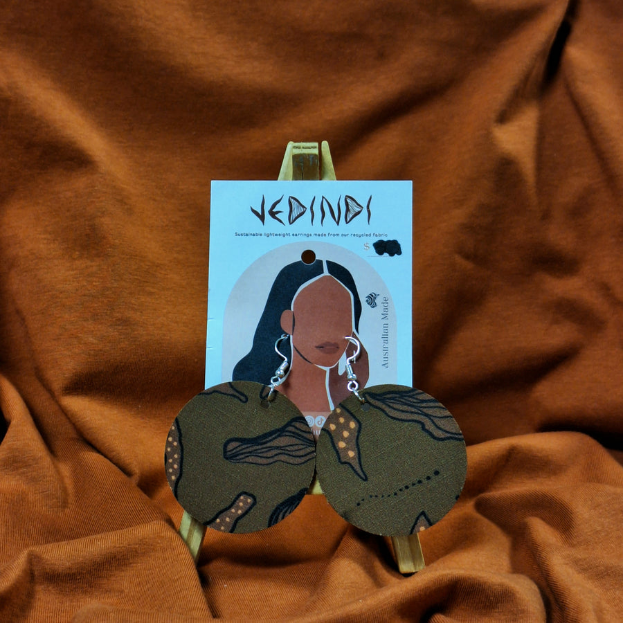 Jedindi Earrings: Abura by Jedess