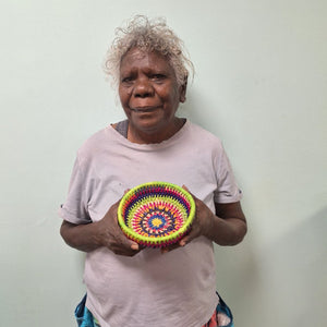 Tiwi Woven Basket: Dry Season by Frances