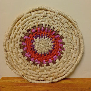 Tiwi Weaving: Natural Mat by Marie