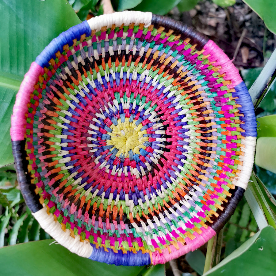 Tiwi Weaving - Flowers Basket by Frances