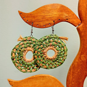 Kiva Weaving: Rainforest Earrings