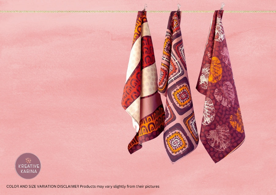 Eco Tea Towels by Kreative Karina: Prisms