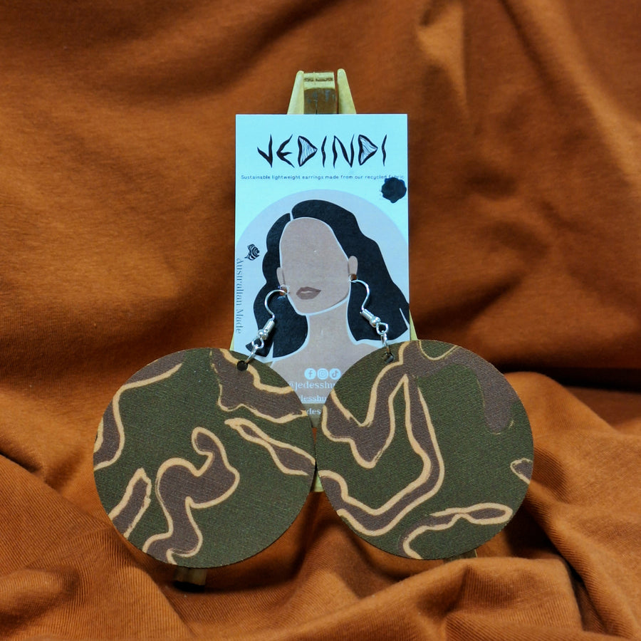 Jedindi Earrings: Wundu by Jedess