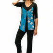 Load image into Gallery viewer, All Figured Out Top - Leonie Blue Apples
