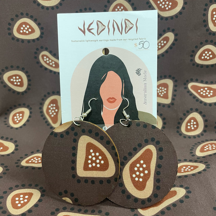 Jedindi Earrings: Madha by Jedess
