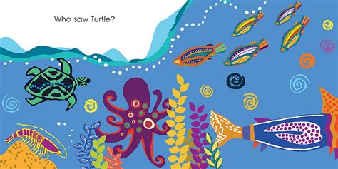 Who Saw Turtle? Book by Ros Moriarty