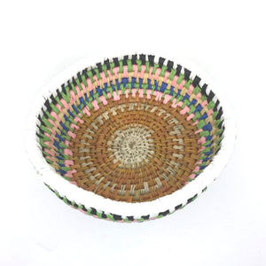 Tiwi Weaving - White Basket by Jacinta