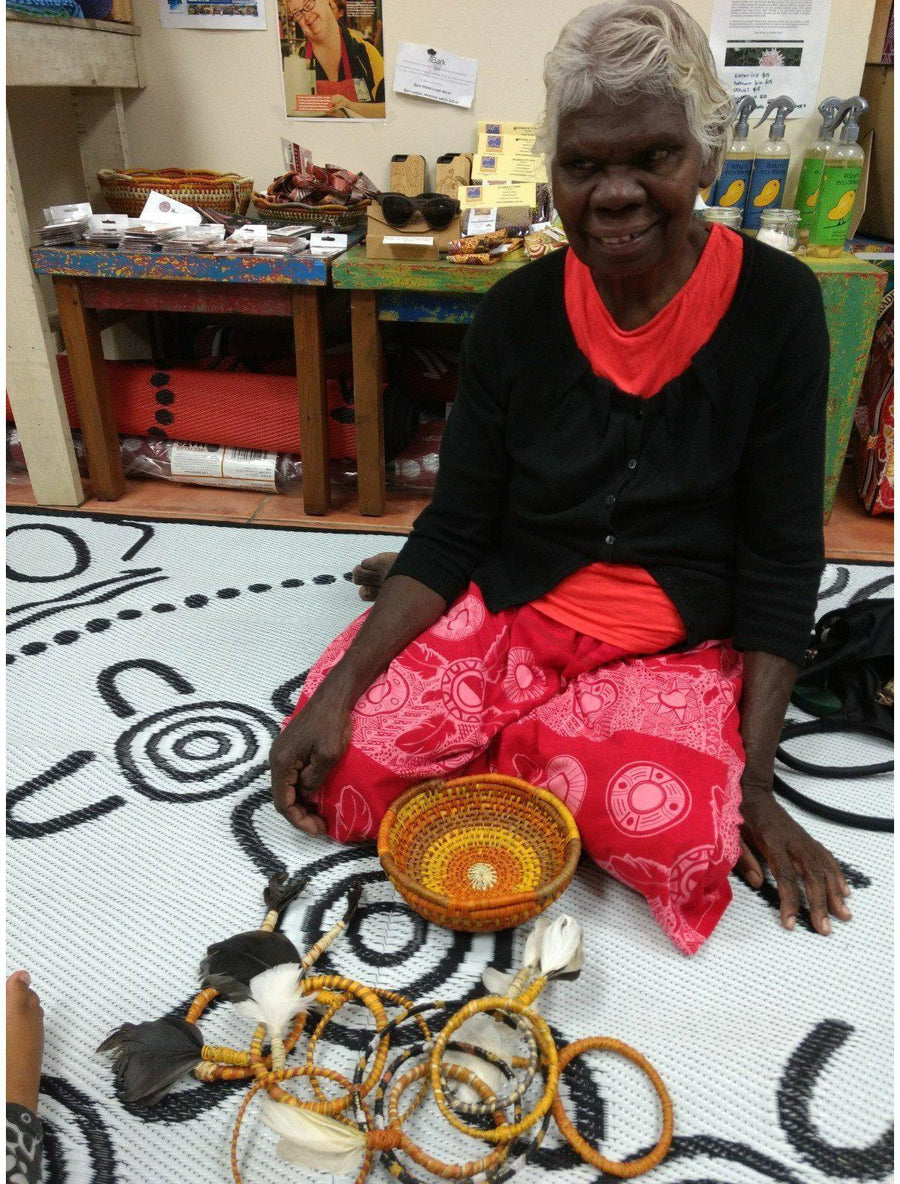 Starwin Social Enterprise, Tiwi Ceremonial Arm Bands - by Jacinta